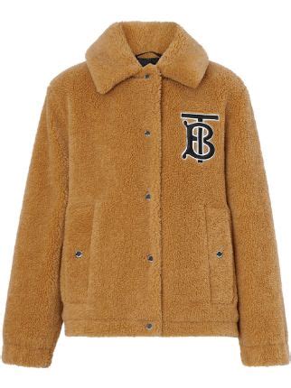 burberry monogram motif fleece jacket|Burberry Monogram Motif Fleece Jacket .